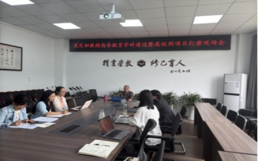 吴定初教授莅临四川义务教育高质量发展研究中心指导教师高级别项目申报